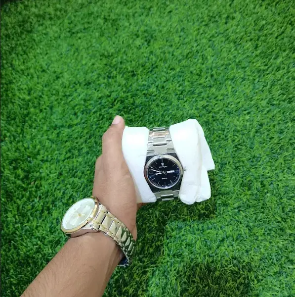 Dual Tone Steel Watch