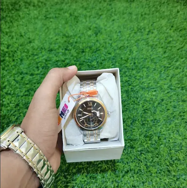 Gold Roman Dial Watch