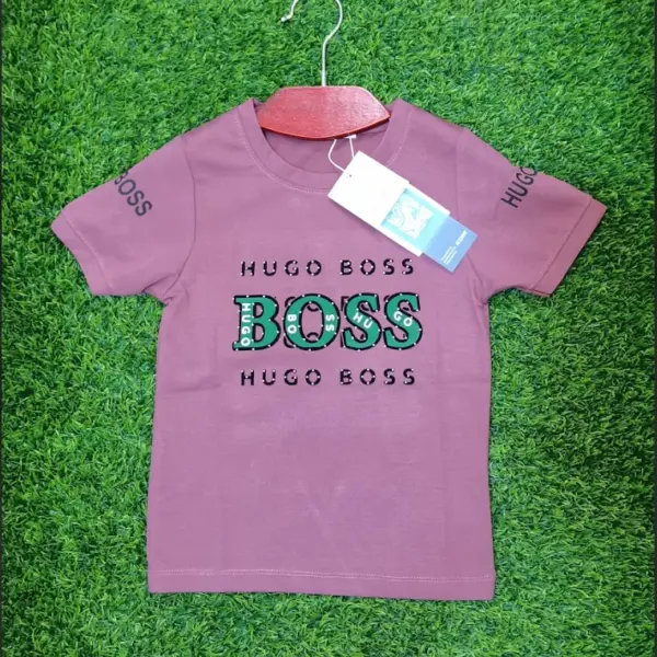 Kids Boss Pink T-Shirt