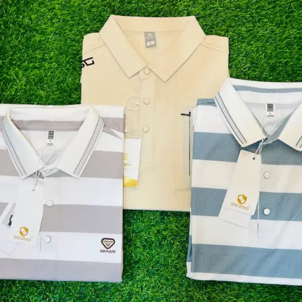 Mens Combo Polo T-Shirt Set