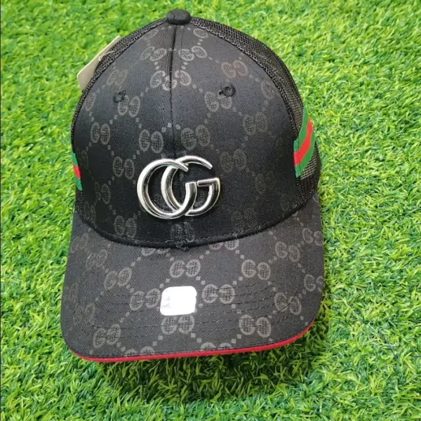 GG Black Designer Cap