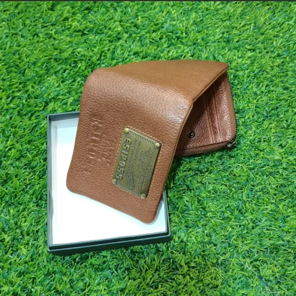 Brown Mini Leather Wallet