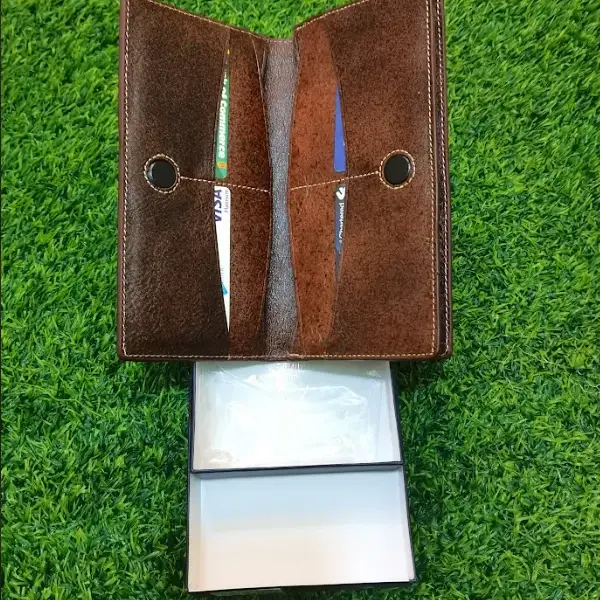 Long Button Lock Wallet