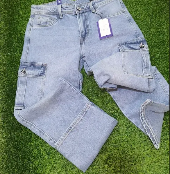 Ash Grey Cargo Mobile Pant