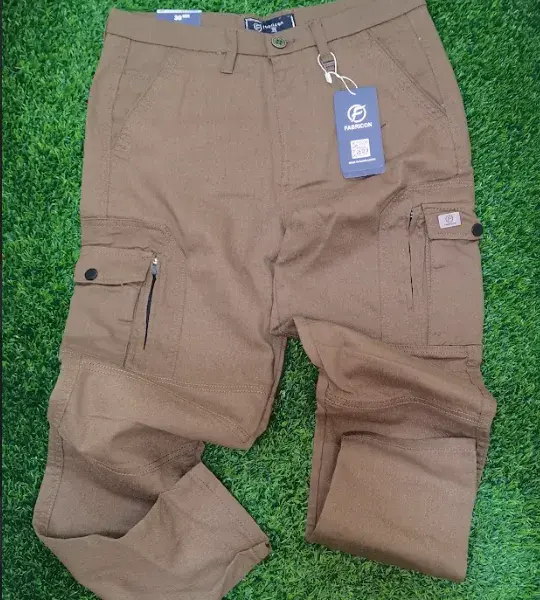 Brown Utility Cargo Pant