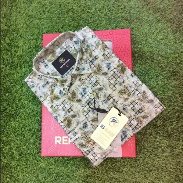 Floral Print Casual Shirt